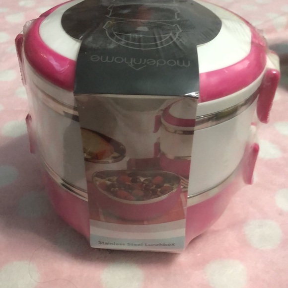 2-Tier Stainless Steel Lunchbox - Picture 2 of 4